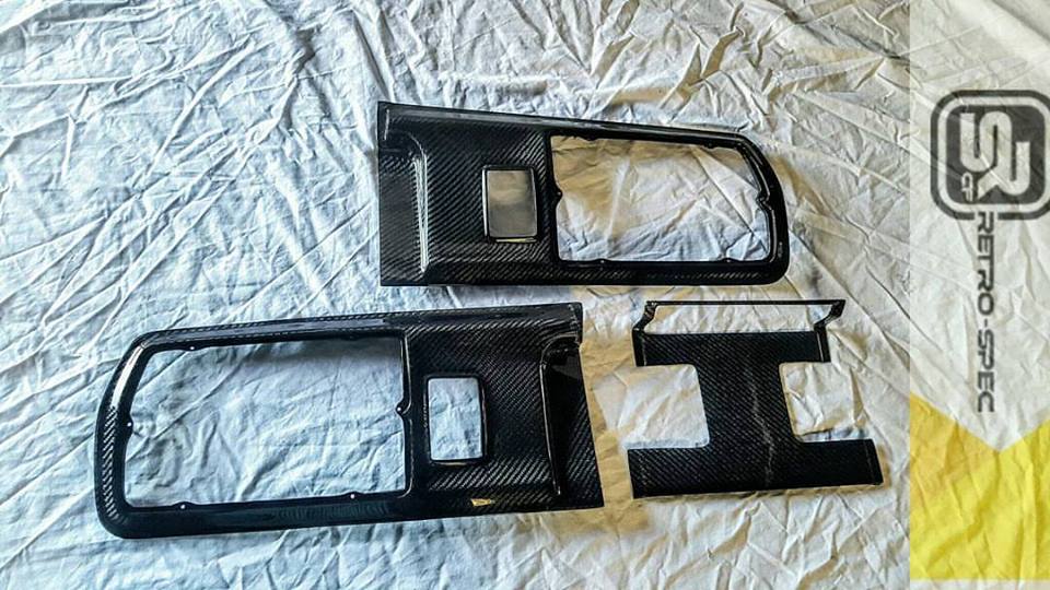 CARBON FIBER TAILIGHT PANEL S30 260z 280Z – RScarbon