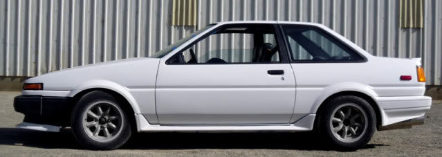 Side Skirt End Caps / Pods For Toyota Corolla AE86 AE85 Levin Trueno – Unbranded
