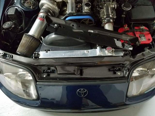 CARBON FIBER RADIATOR PANEL SUPRA JZA80 – RScarbon