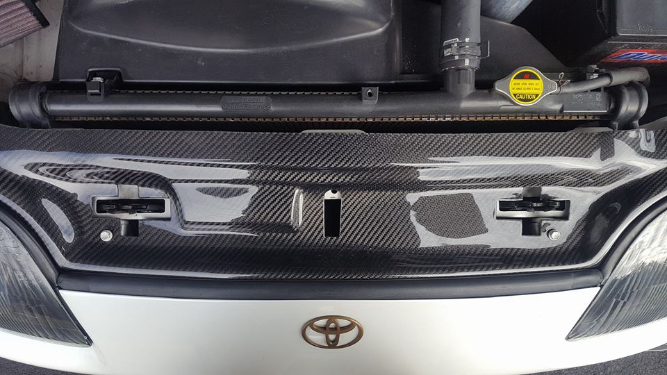 CARBON FIBER RADIATOR PANEL SUPRA JZA80 – RScarbon