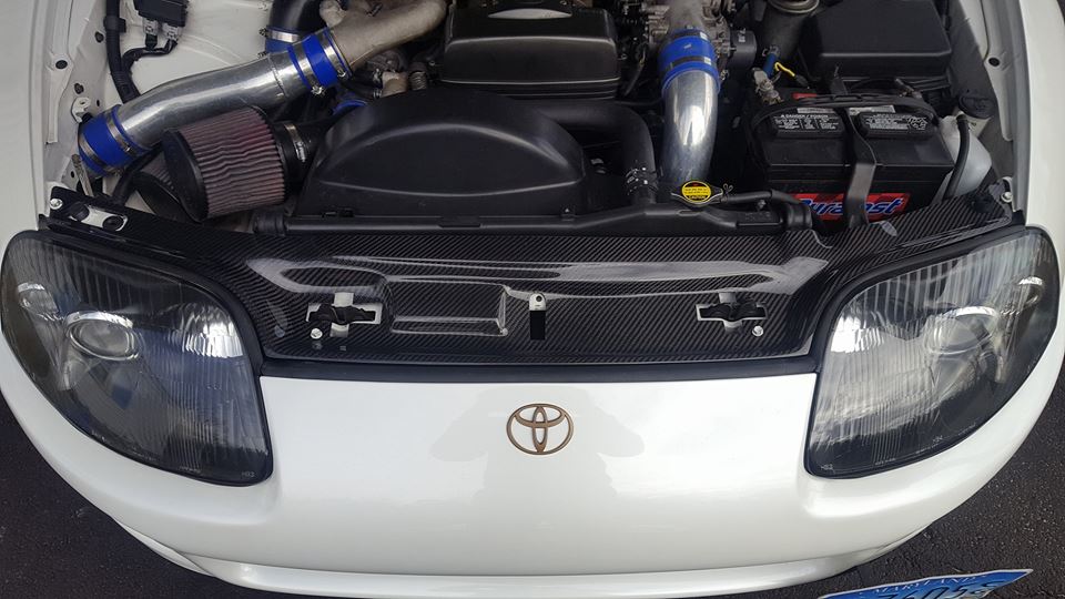 CARBON FIBER RADIATOR PANEL SUPRA JZA80 – RScarbon